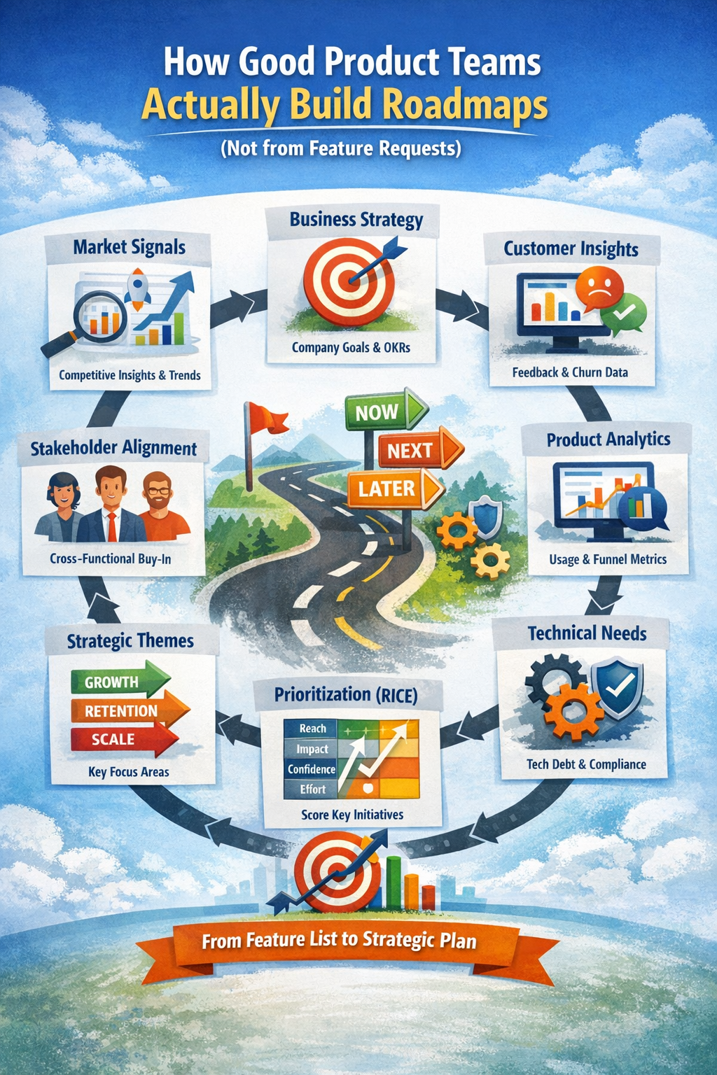 Stop Building Feature Roadmaps. Start Building Outcome Roadmaps.