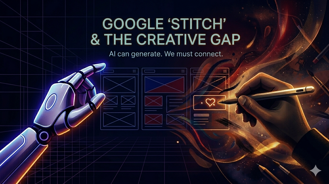 Google Stitch Just Dropped, and No, You’re Not Getting Fired
