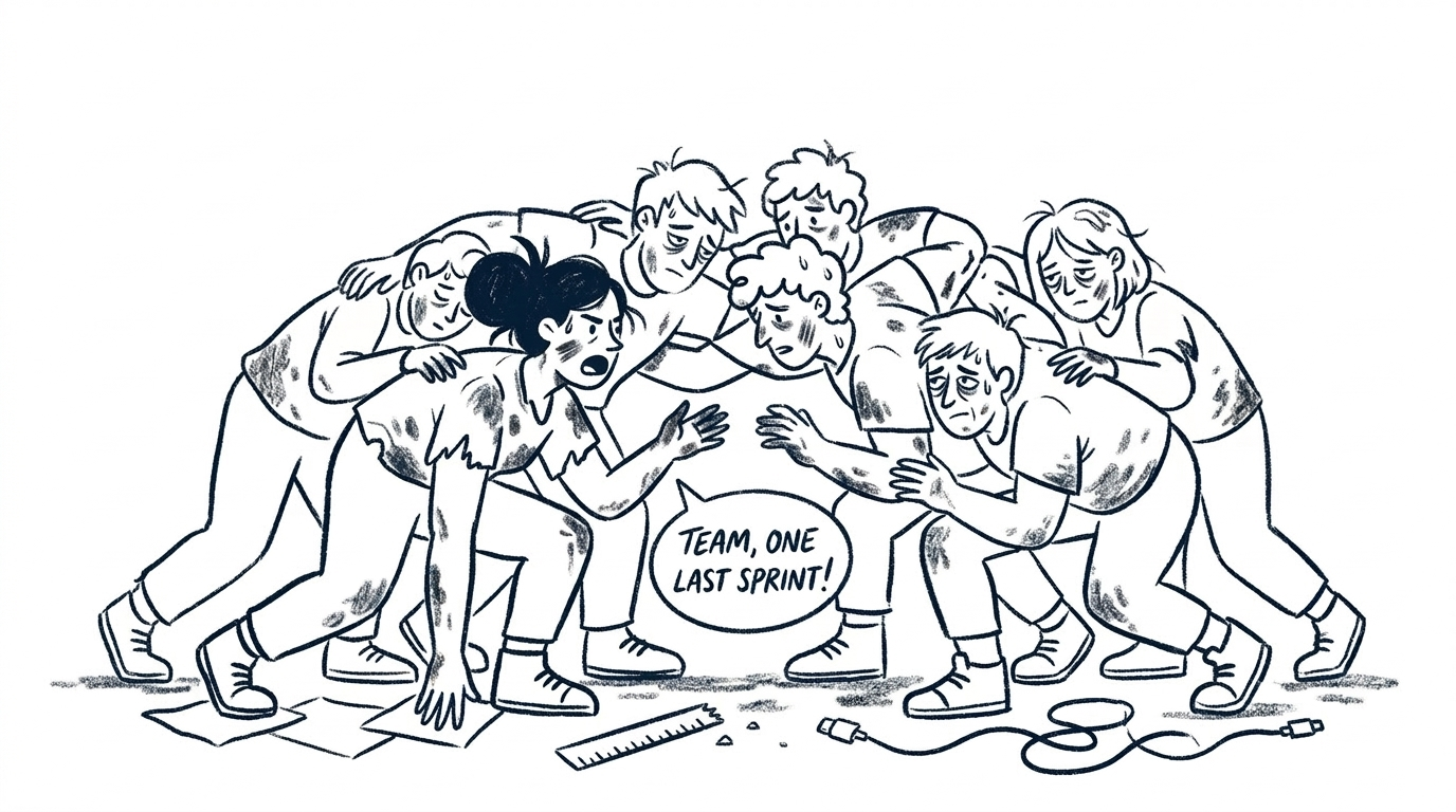 Leading design teams is easy, but we made it complicated