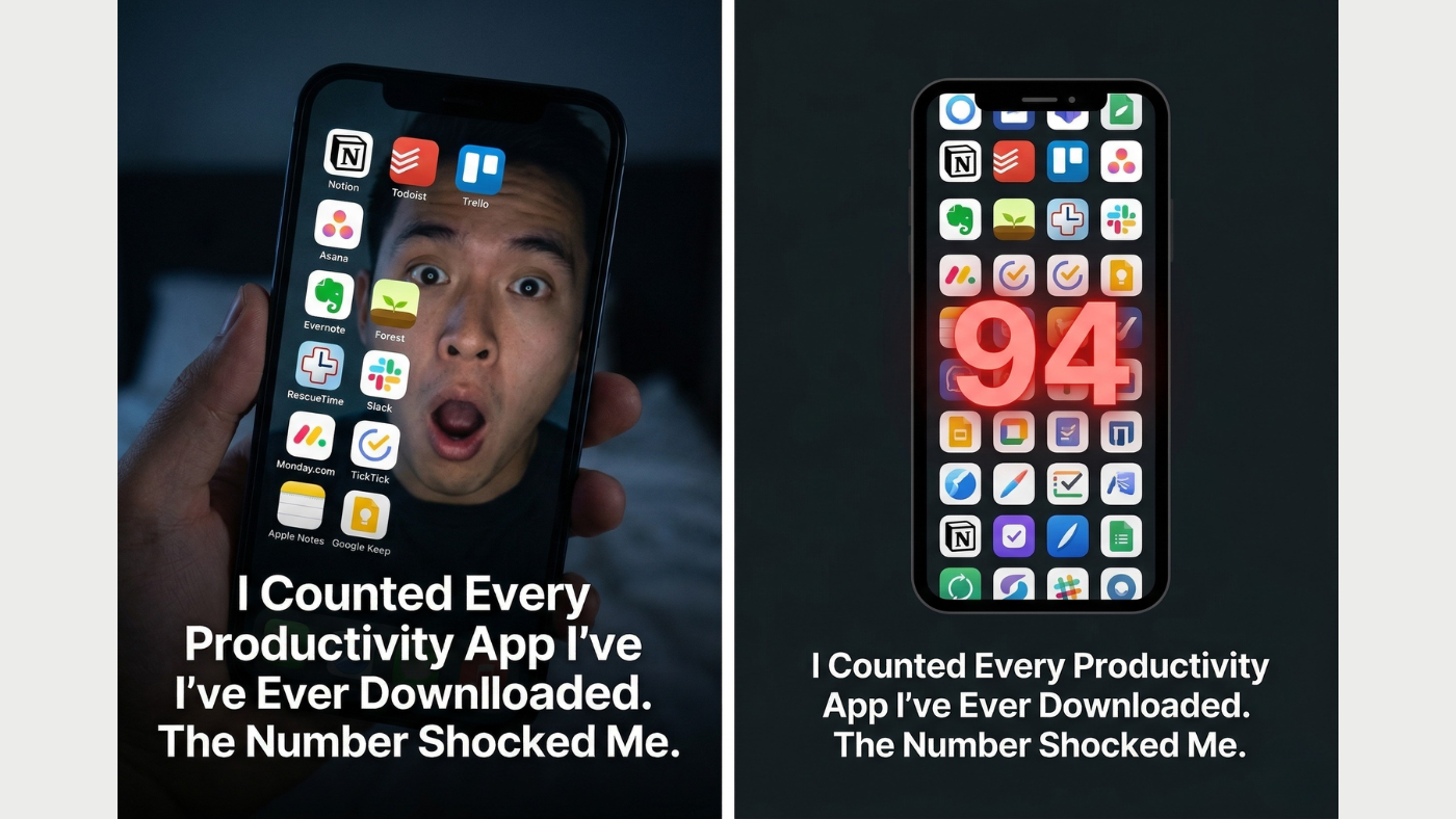 I Counted Every Productivity App I’ve Ever Downloaded. The Number Sho?