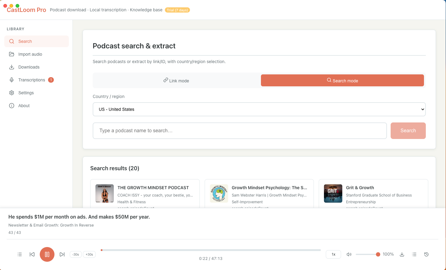 Podwise vs CastLoom Pro vs MacWhisper: Which Podcast Transcription Tool Is Actually Worth It in…