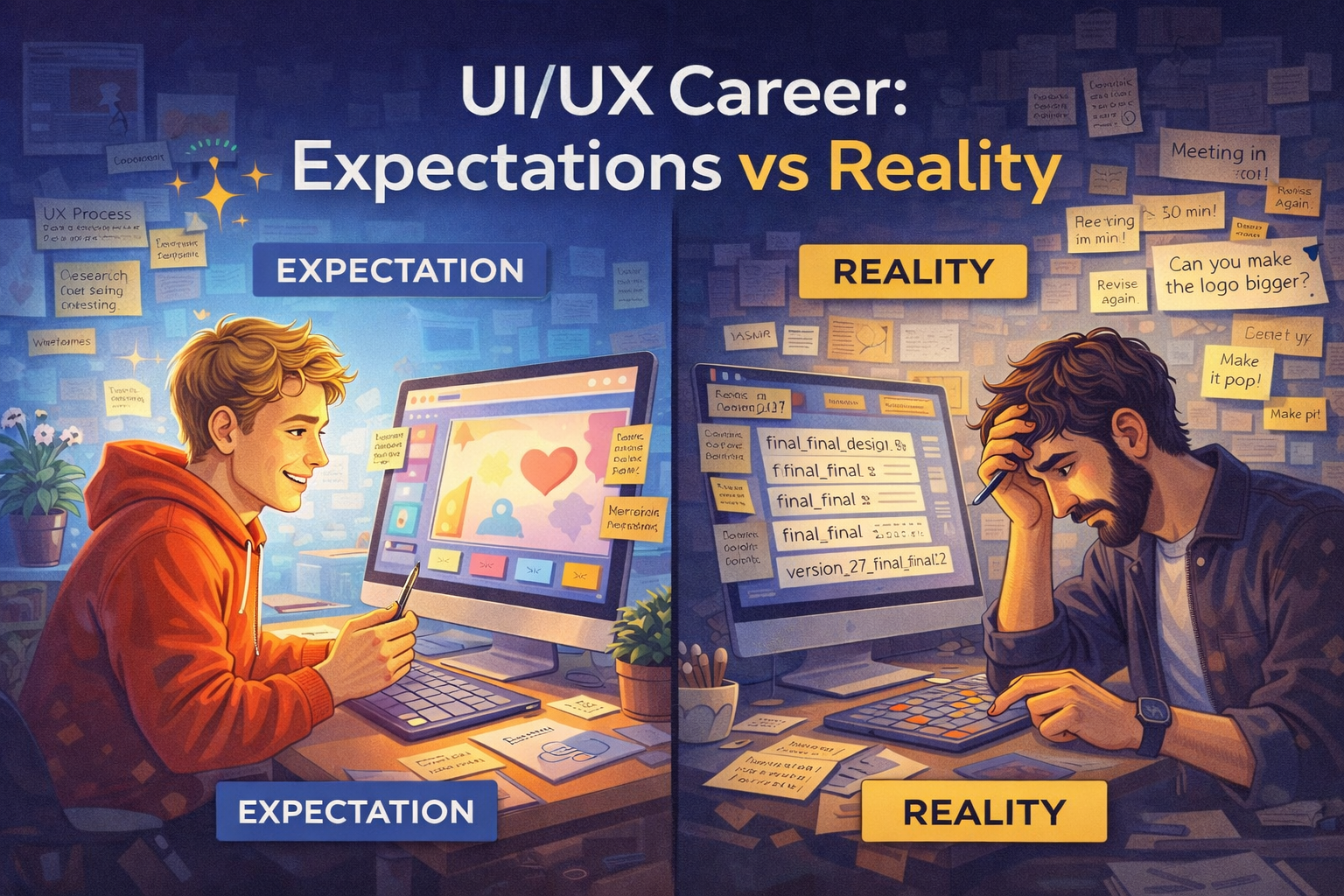 UI/UX Career: Expectations vs Reality