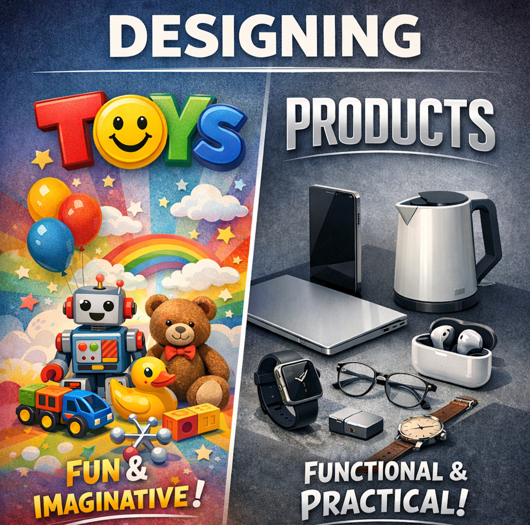 Designing Toys Very Different from Designing Products