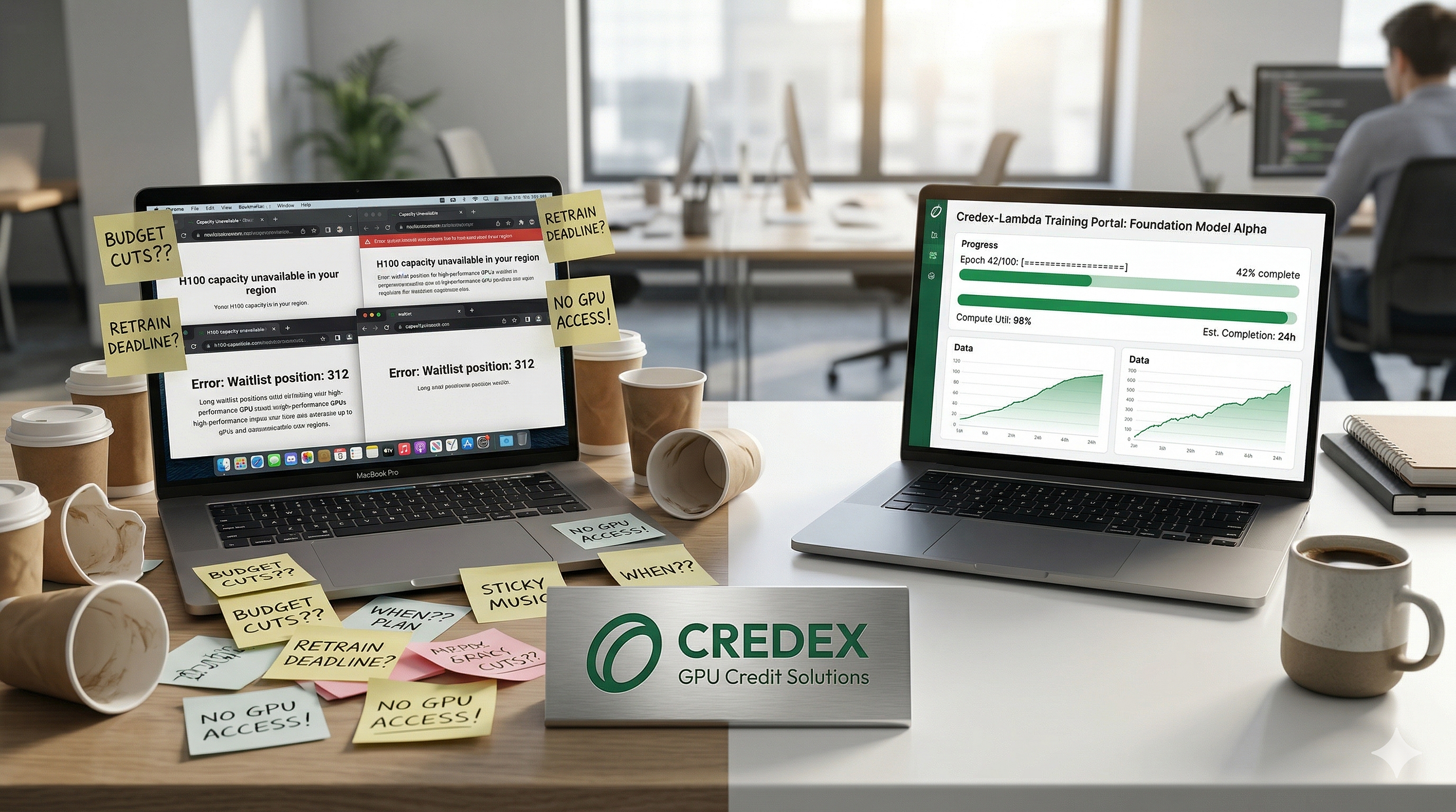 How to Train Foundation Models Without Getting Stuck in GPU Waitlists