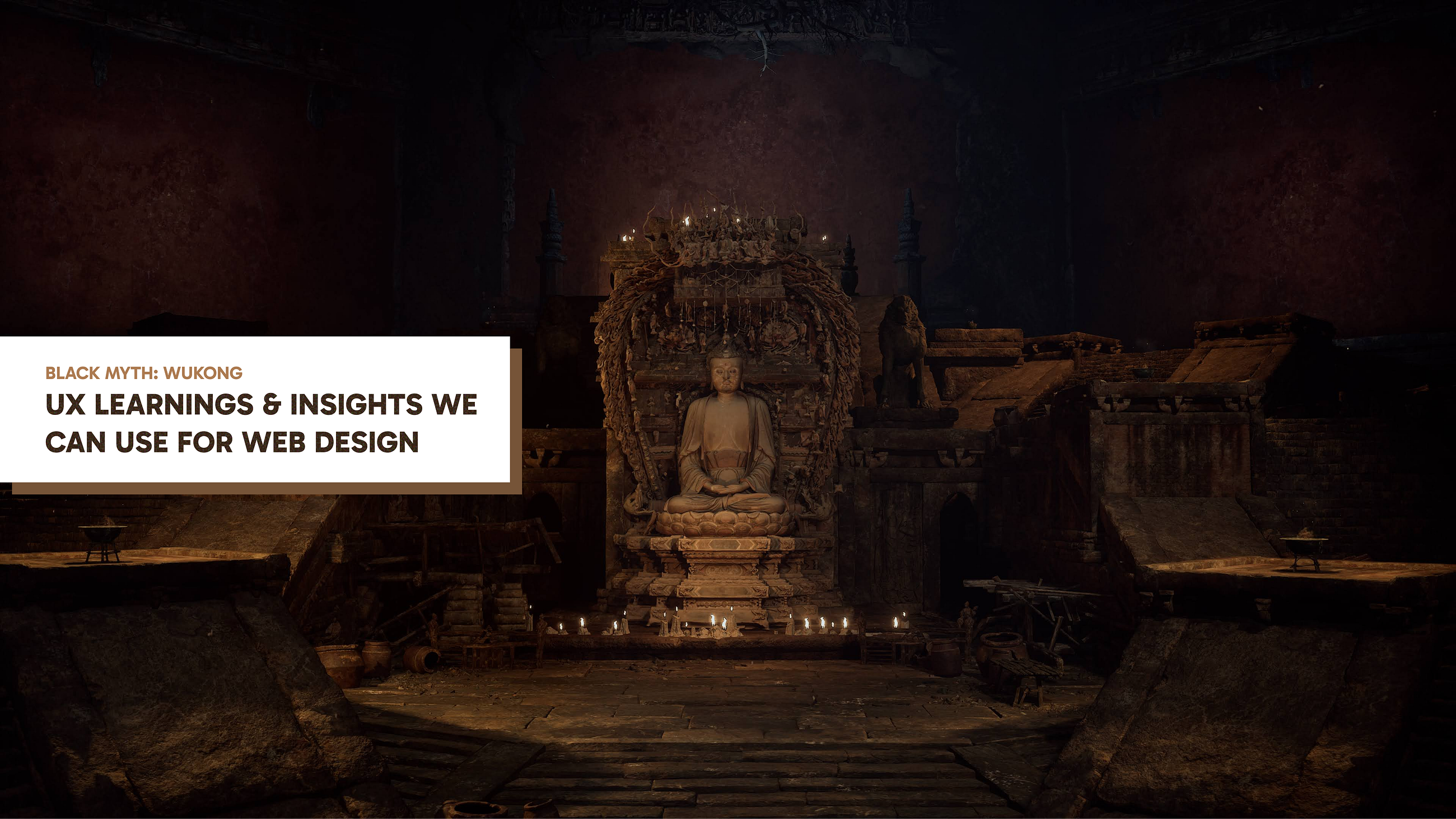 What we can learn from design of Black Myth: Wukong