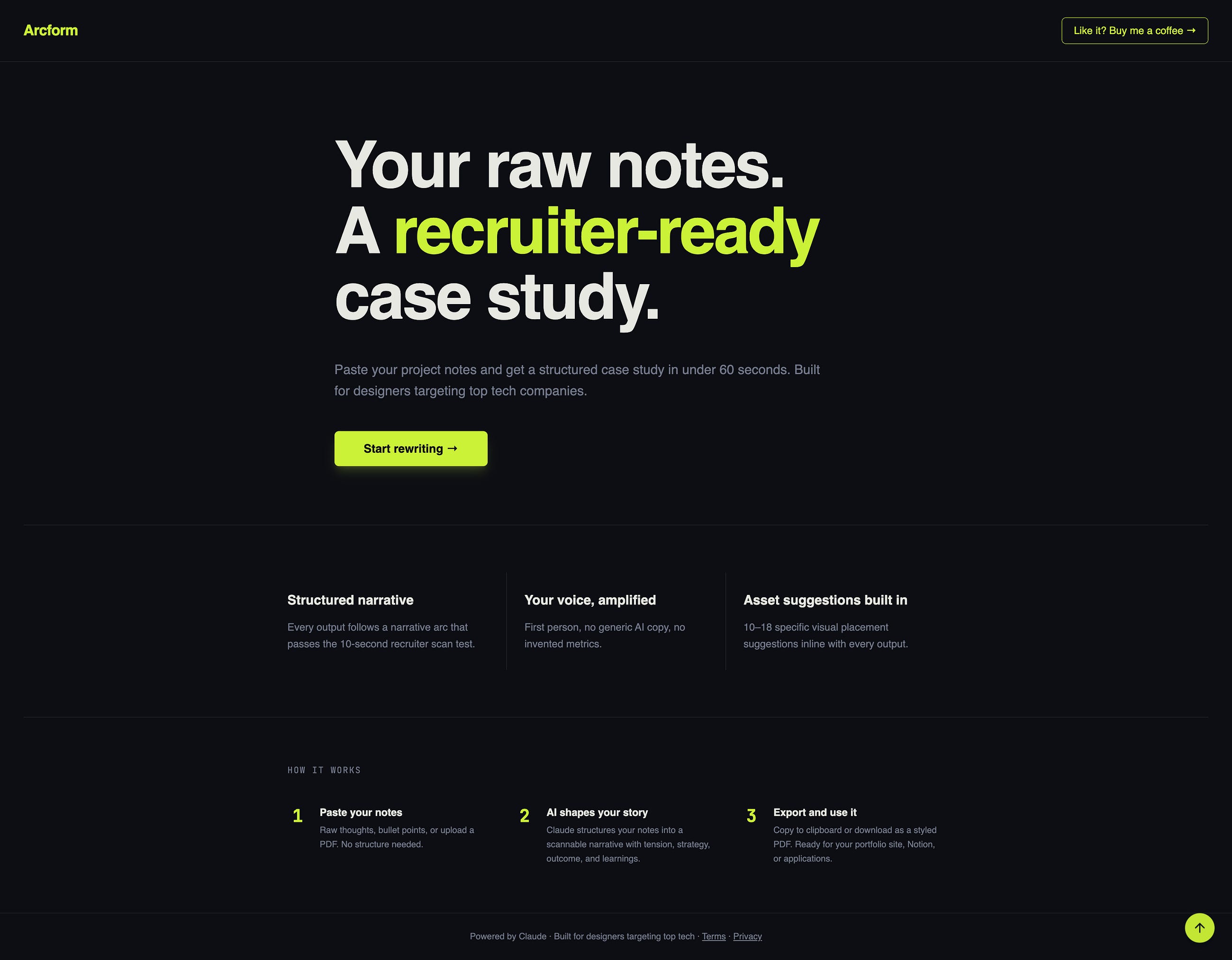 I Built an AI Tool to Fix the Biggest Gap in Designer Portfolios