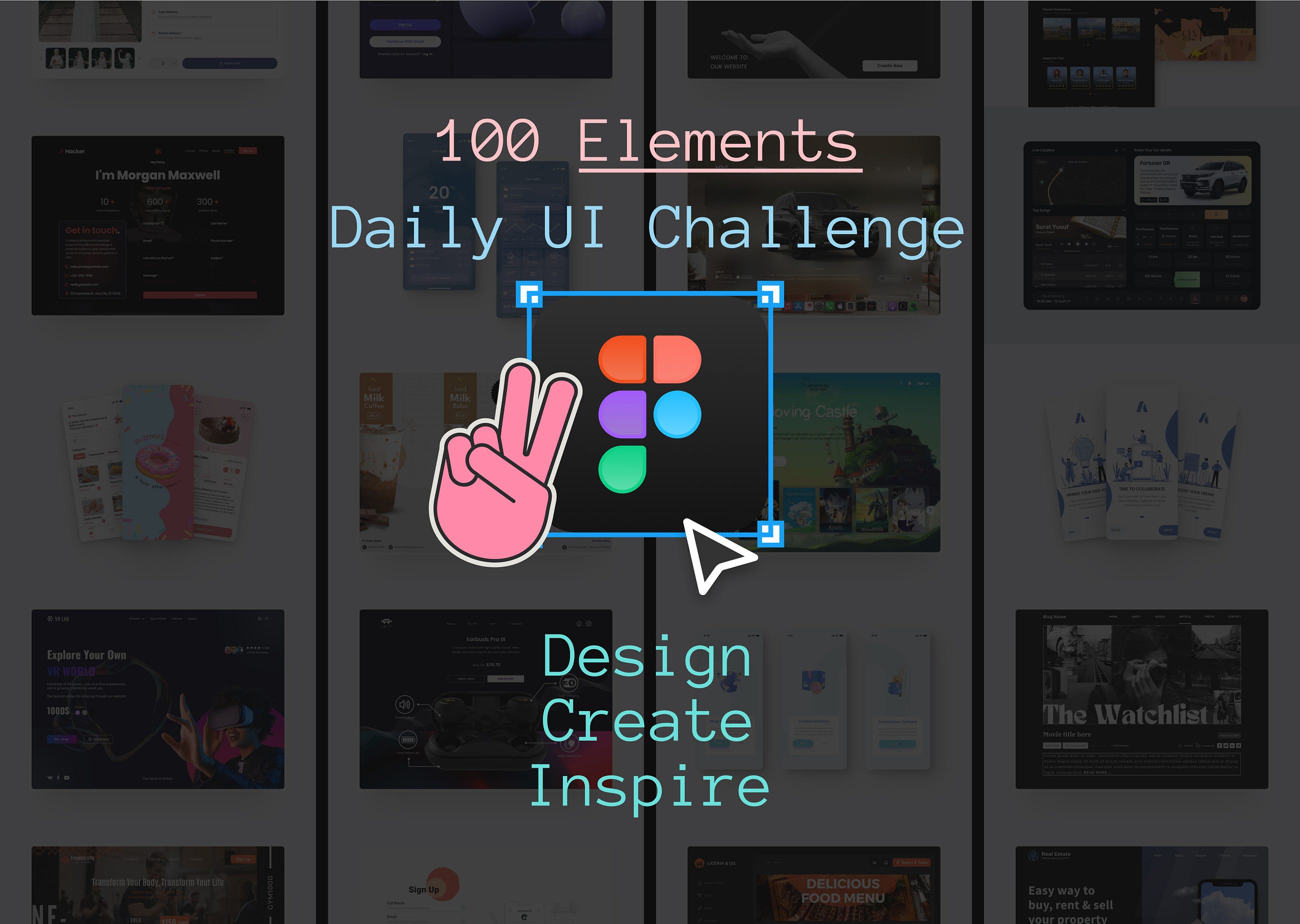 100 Days of daily UI challenge(Day 21 –40) | Part 2/5