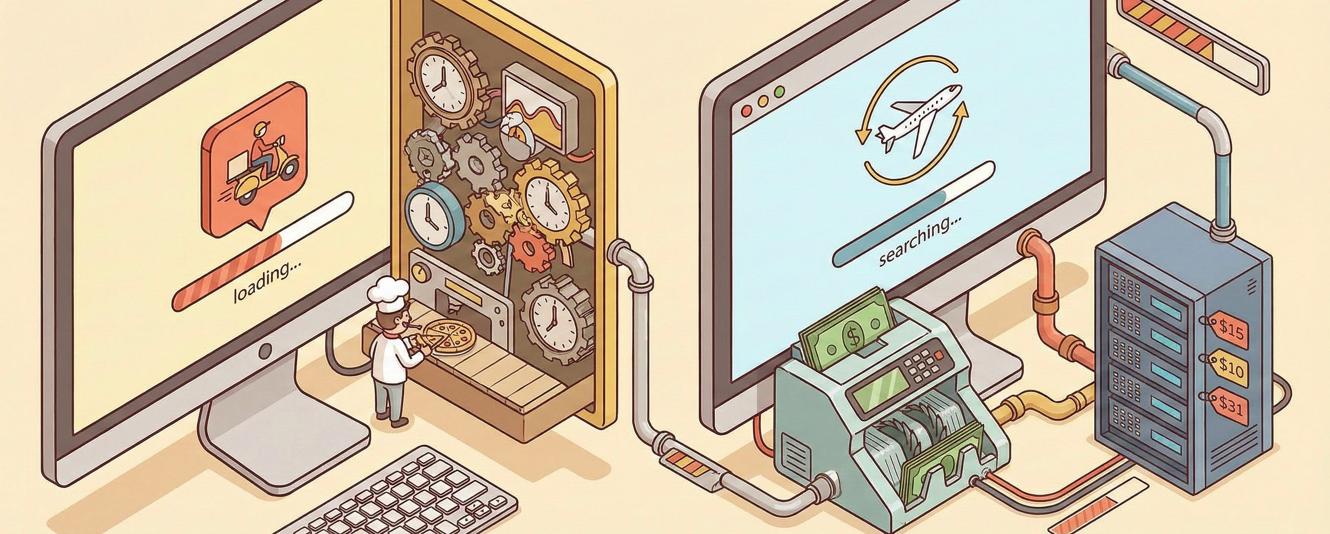 Why Do Food Delivery Apps and Flight Booking Sites Show “Fake” Loading Screens?