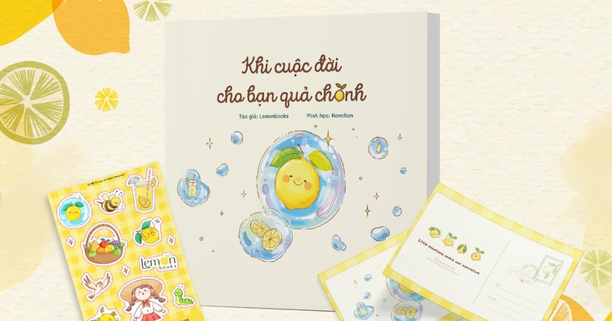 “Khi cuộc đời cho bạn quả chanh” - Cuốn sách tô màu cho mọi lứa tuổi