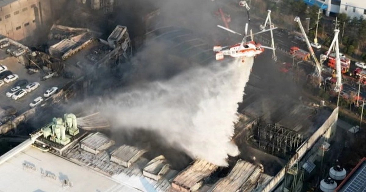 Vụ cháy nhà máy linh kiện ô tô Hàn Quốc: 14 người chết có gì mới?