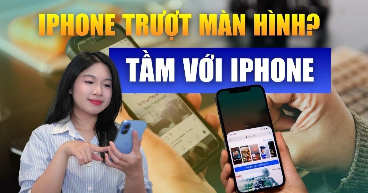 Cách tắt tính năng Tầm với trên iPhone trong vài bước đơn giản