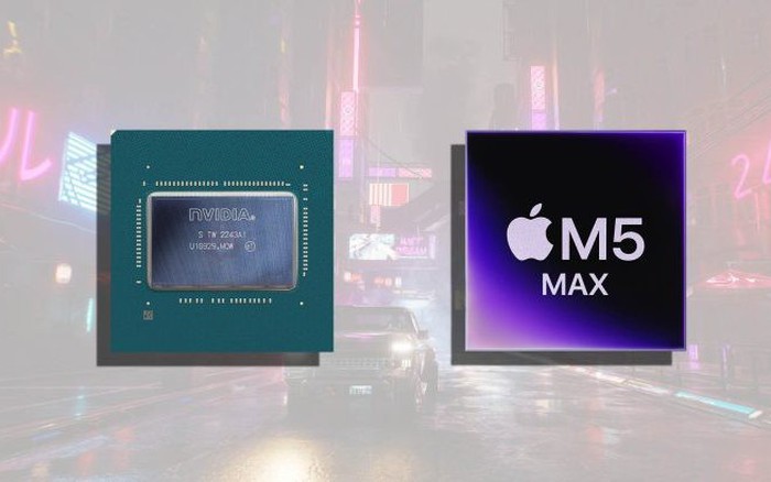 MacBook Pro M5 Max thể hiện sức mạnh chơi game, tiệm cận RTX 5080 khi không cắm sạc