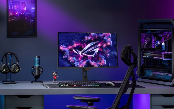 ASUS ra mắt bộ ba màn hình gaming ROG Strix OLED mới, tích hợp AI, giá từ 15,6 triệu đồng