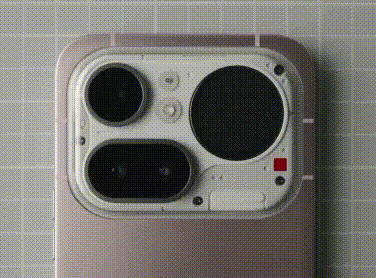 Cần cảnh cụm camera của Nothing Phone (4a) Pro