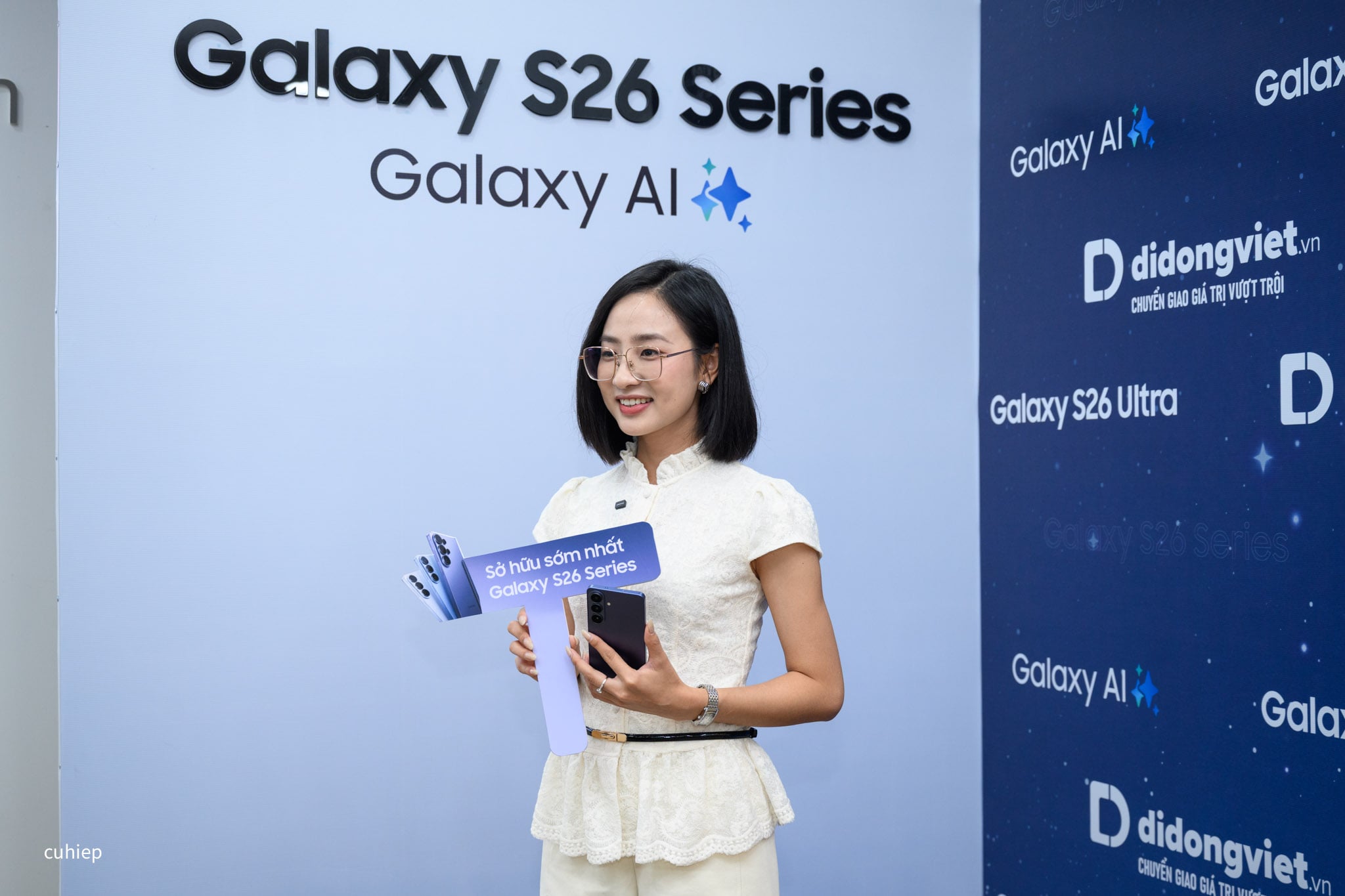 Đi sự kiện giao máy Galaxy S26 Ultra sớm ở Di Động Việt