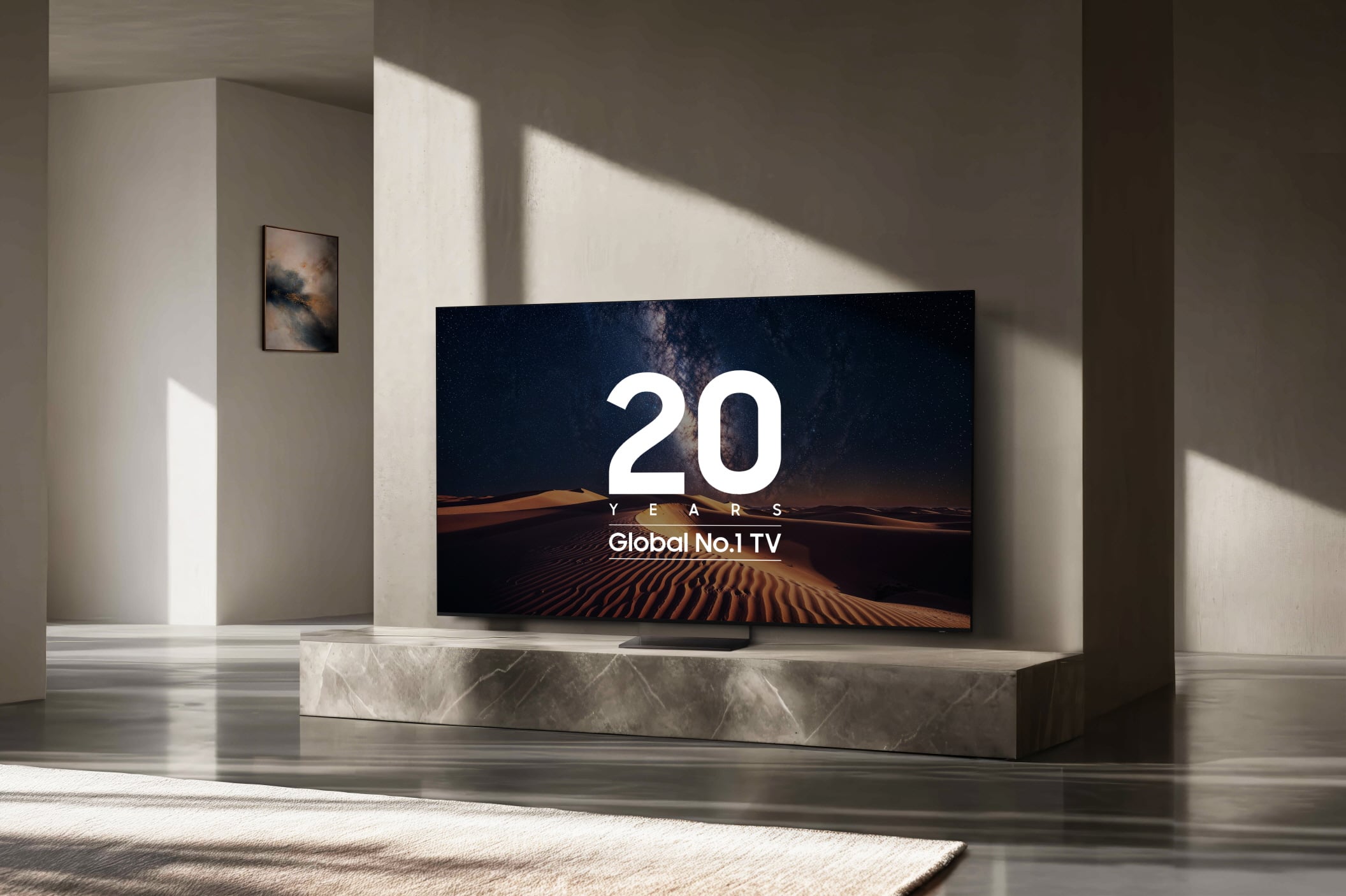 Samsung dẫn đầu thị trường TV toàn cầu 20 năm liên tiếp, chiếm gần 30% thị phần
