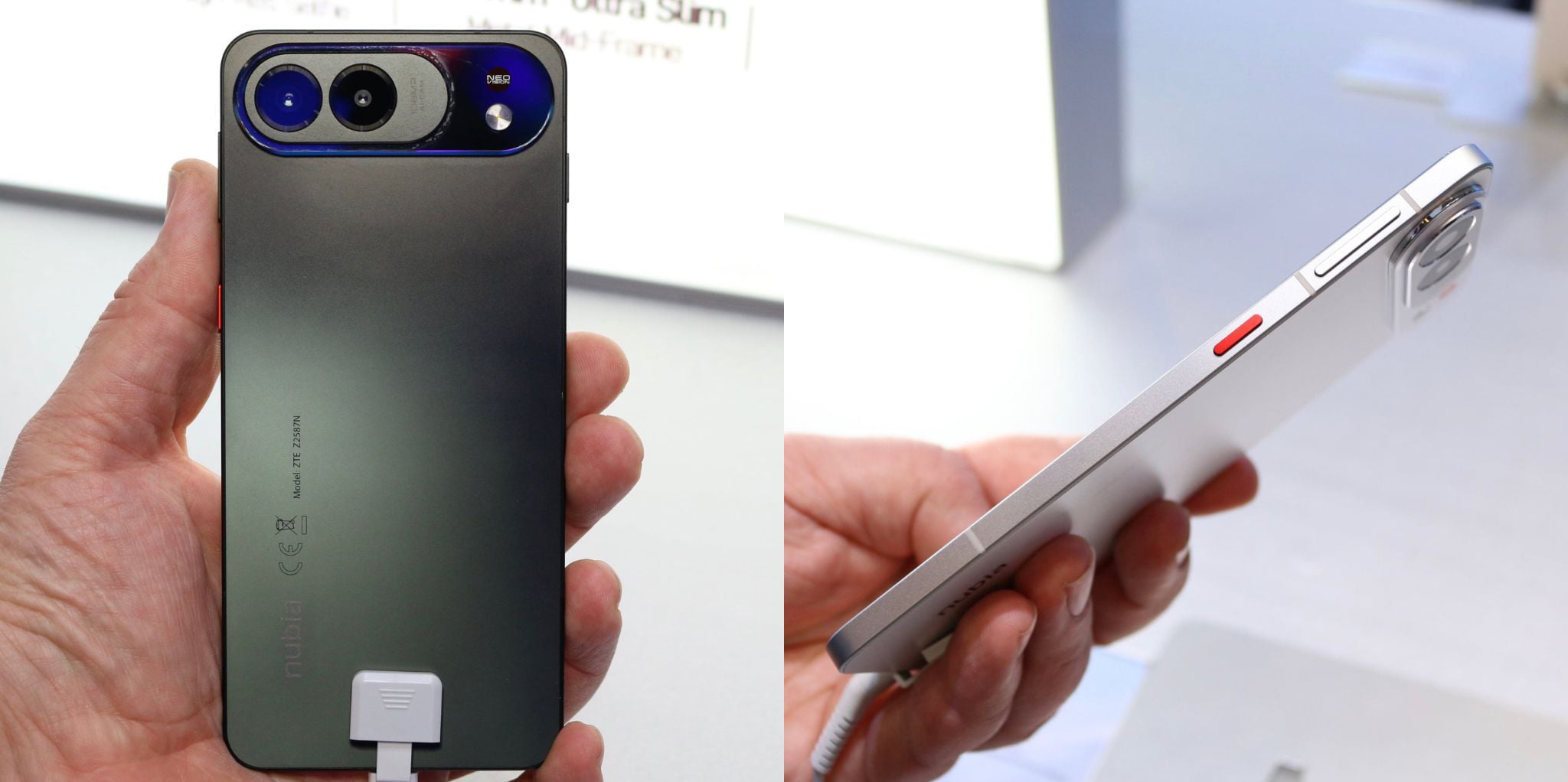 Xuất hiện ảnh trên tay nubia Air Pro, độ mỏng dưới 6 mm, khung viền kim loại