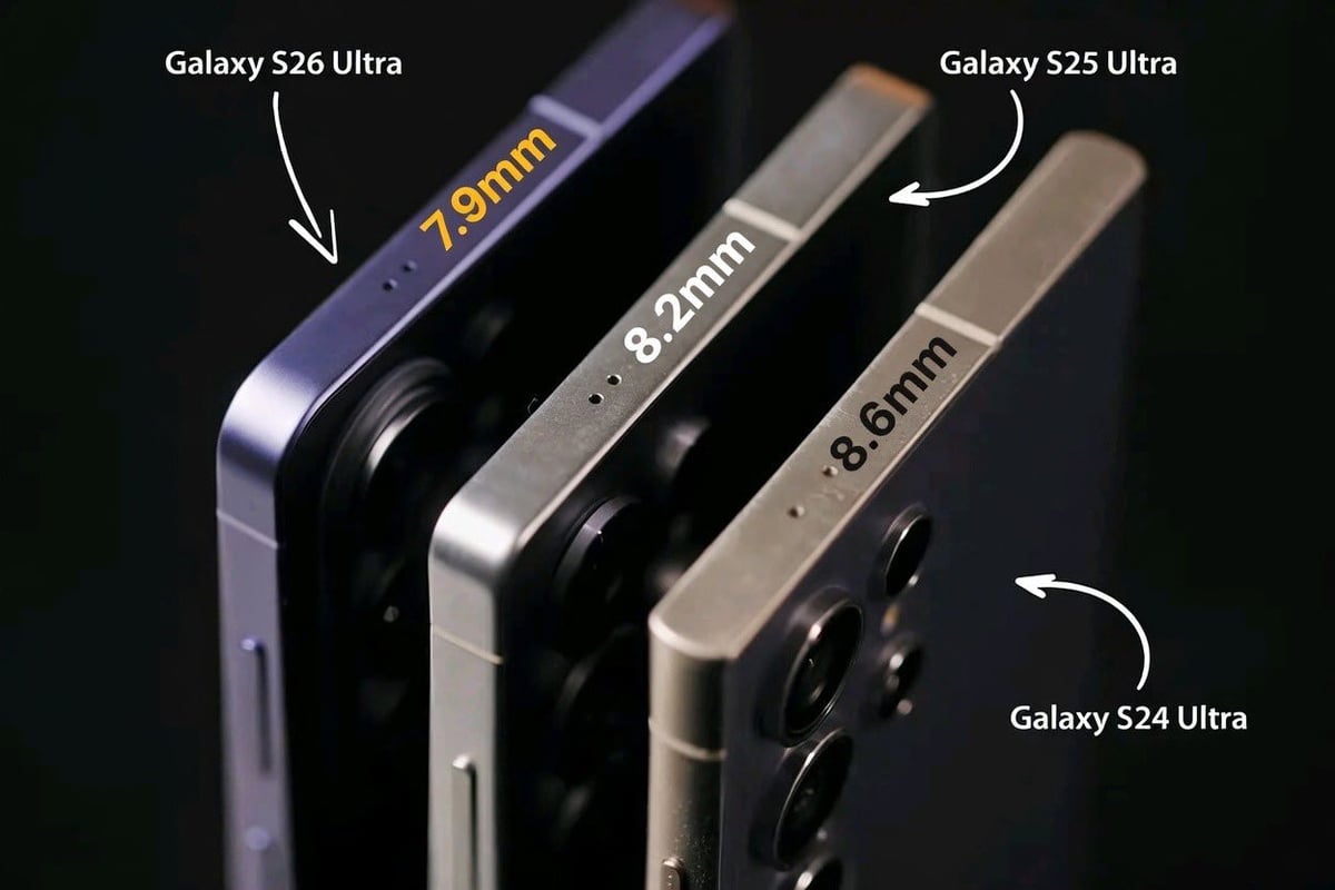 S26 Ultra mỏng nhẹ hơn cầm sướng hơn nhiều có gì mới?