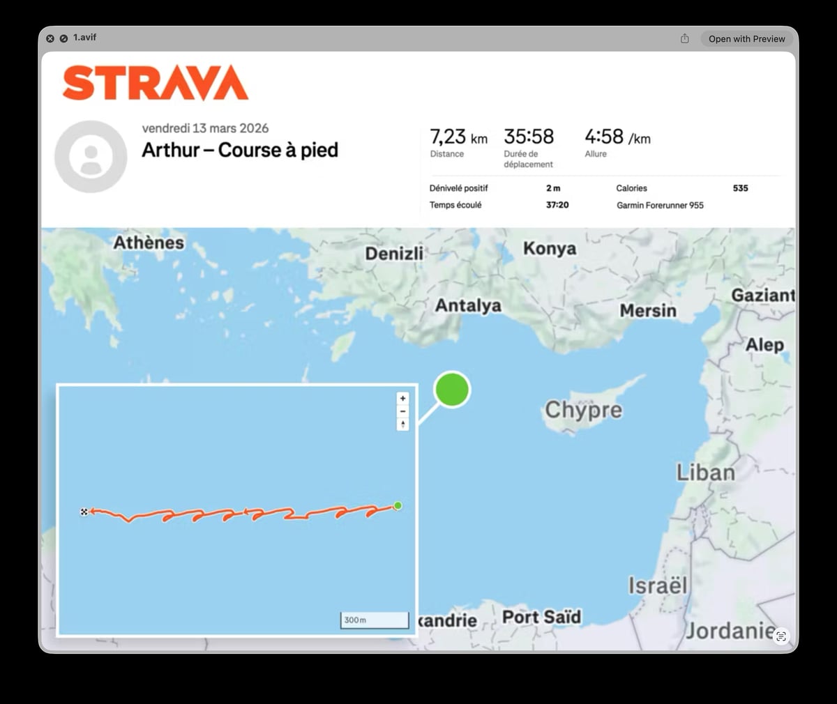 Thuỷ thủ tập thể dục, mở Stava lầm lộ vị trí tàu sân bay Pháp Charles?